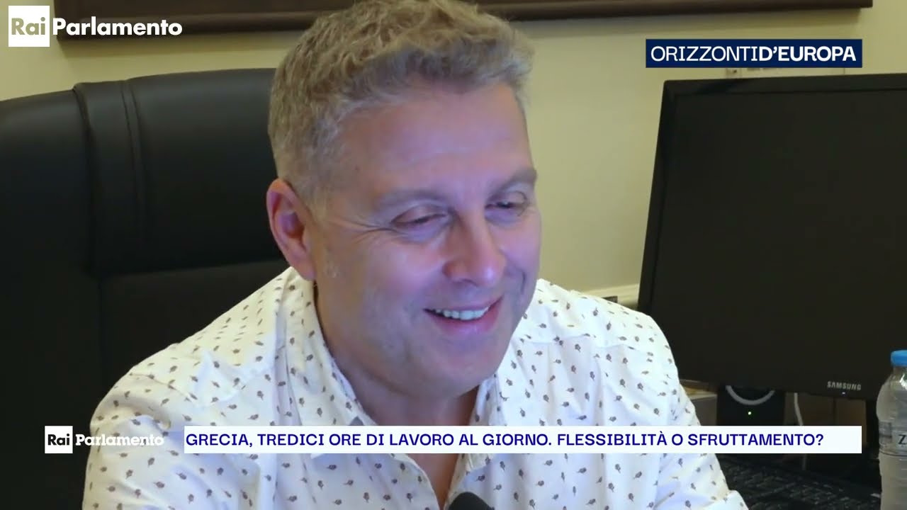 Ο Πρόεδρος της ΟΙΕΛΕ στη RAI για την εργασιασκή κατάσταση στην Ελλάδα