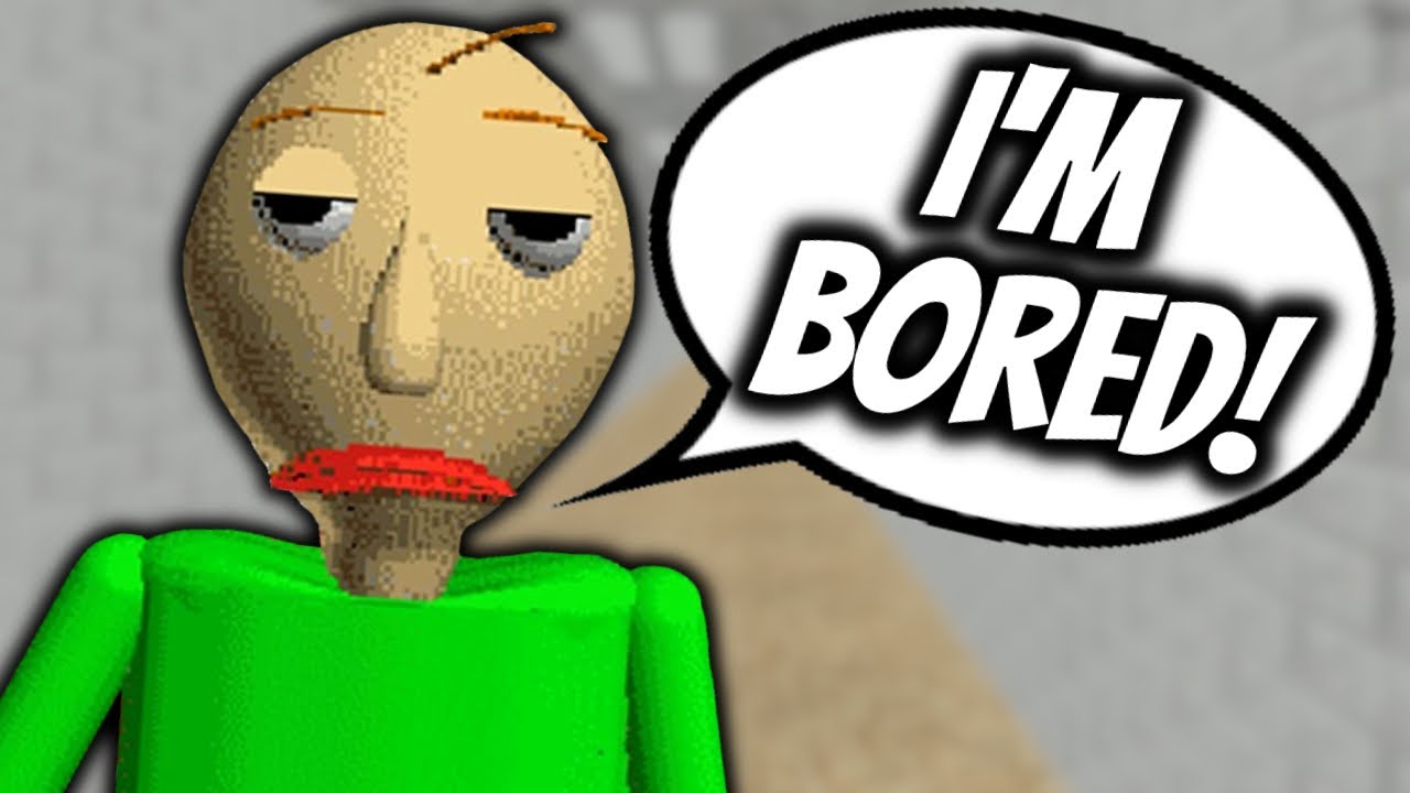 BALDI IS BORED! | Baldi's Basics Mod