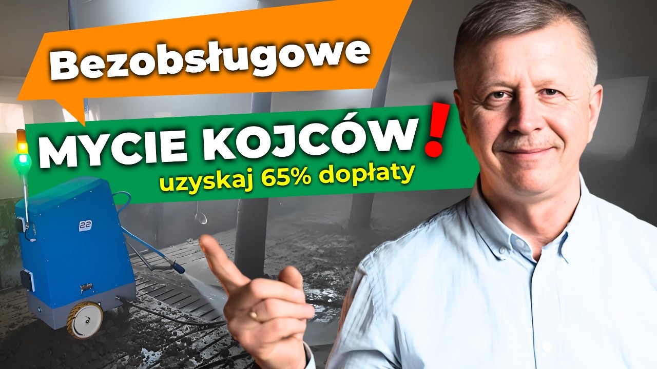 Optymalizacja CHLEWNI – oszczędność czasu i pieniędzy! Robot do mycia kojców | Farmshop–Hoduj z nami