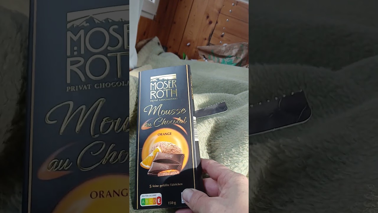 MOSER ROTH Mousse au Chocolat orange 🍊