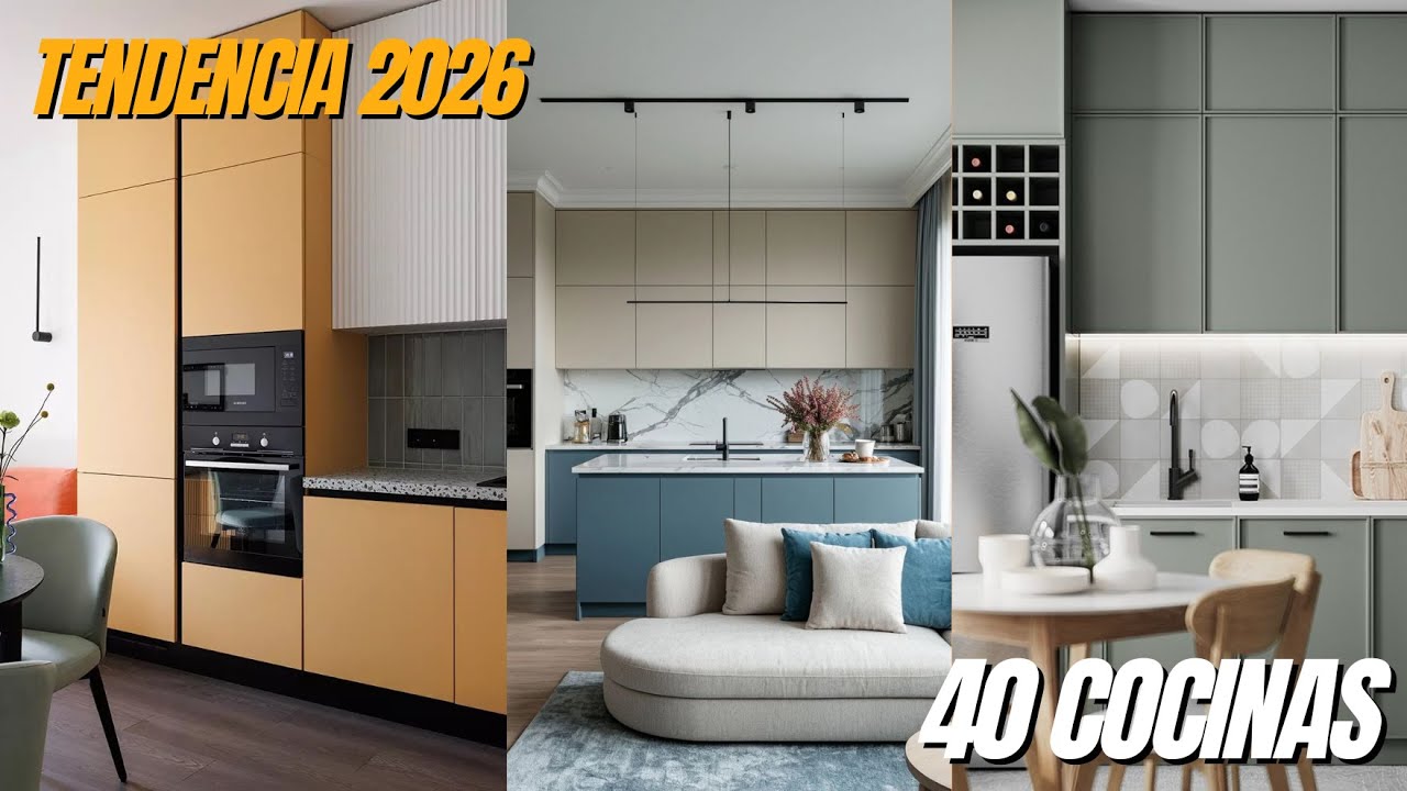 ¡WOW! Así Serán las Cocinas Más Deseadas del 2026 😱✨ 1