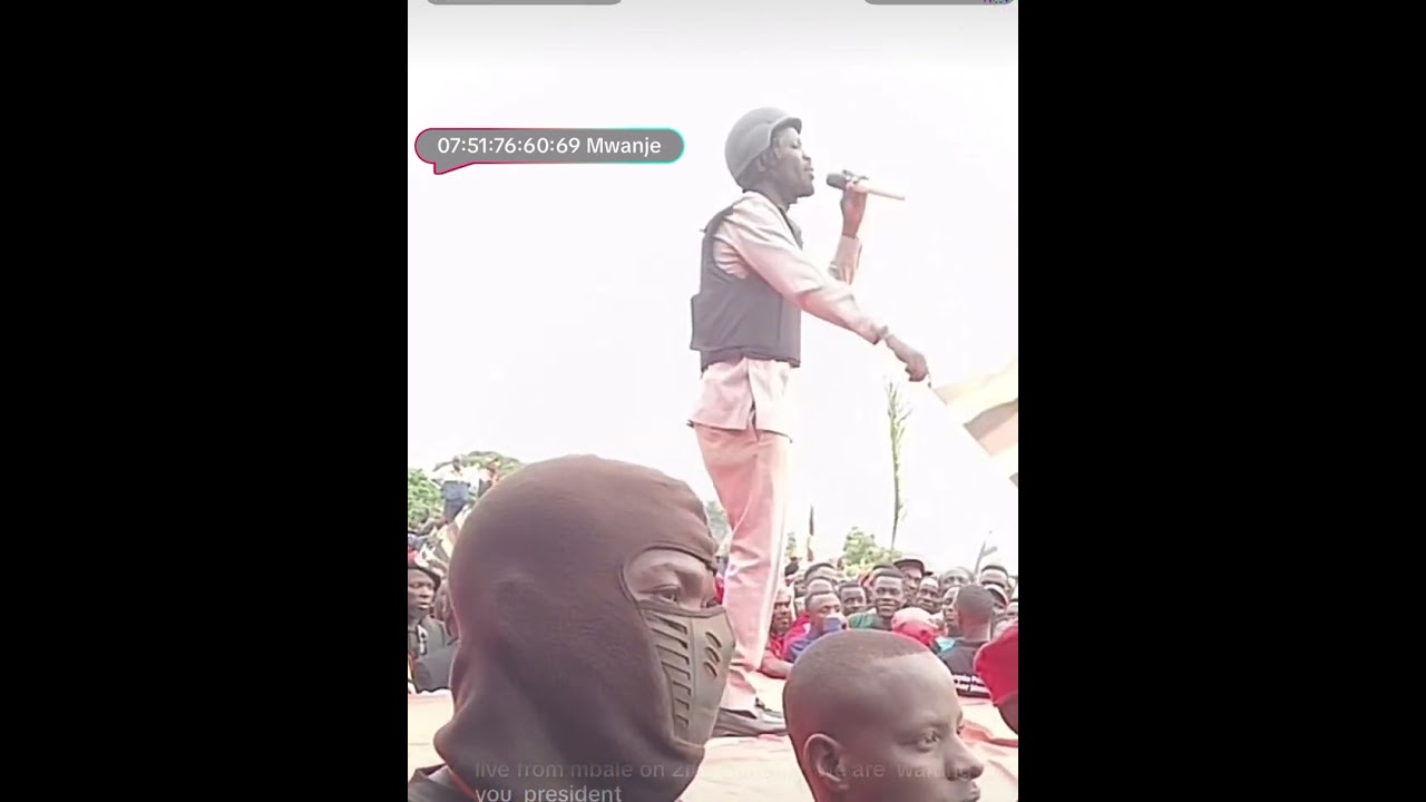 President waffe Kyagulanyi Ssentamu leero e Kyotera 