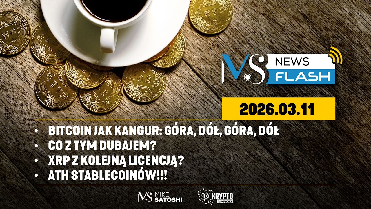 BITCOIN: MOCNA ZMIENNOŚĆ! KONIEC RAJU W DUBAJU? XRP I NOWA LICENCJA; ATH STABLECOINÓW!!