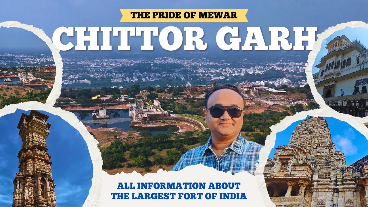 Chittorgarh Fort Complete Guided Tour | Budget Stay & Best Food Spots | VISHAL JANI