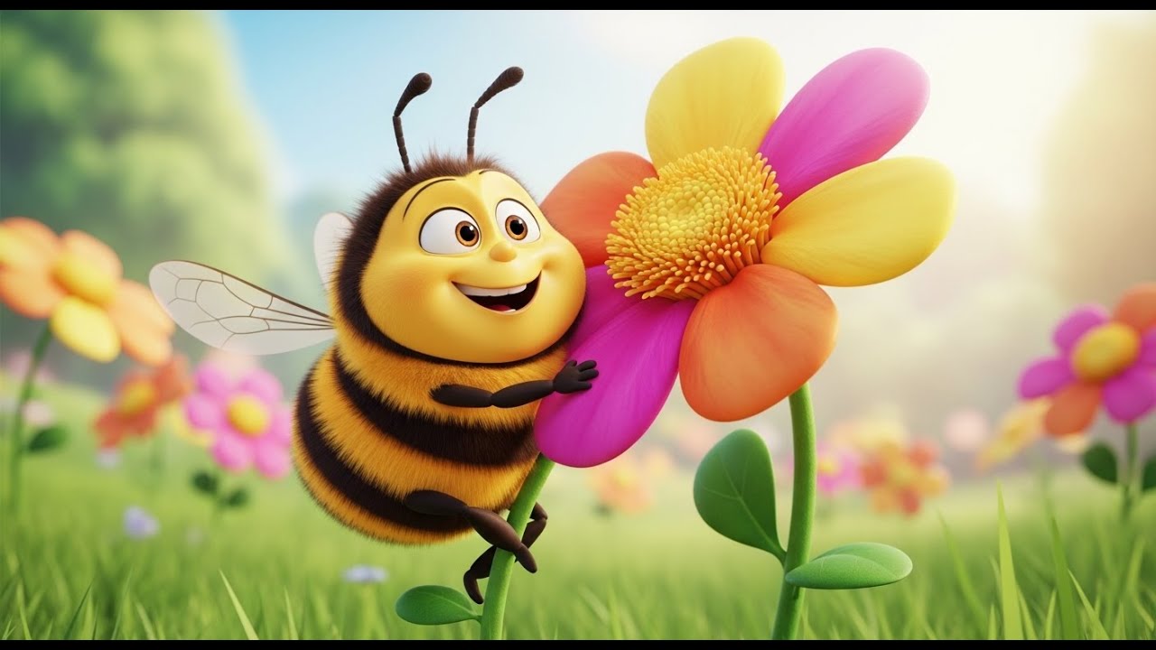 Flowers, Bees and Colours