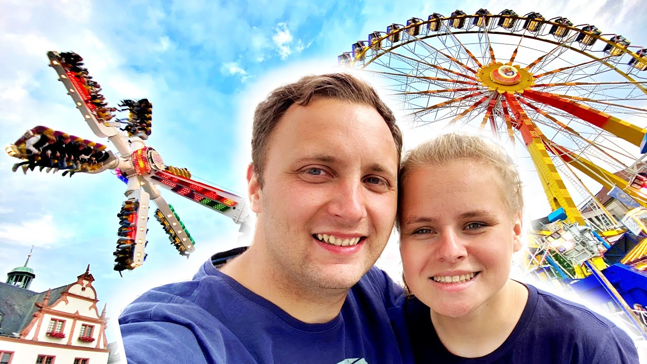 Viele krasse Looping Karussells & Regen! ☔️ | Heinerfest Darmstadt Vlog 2023