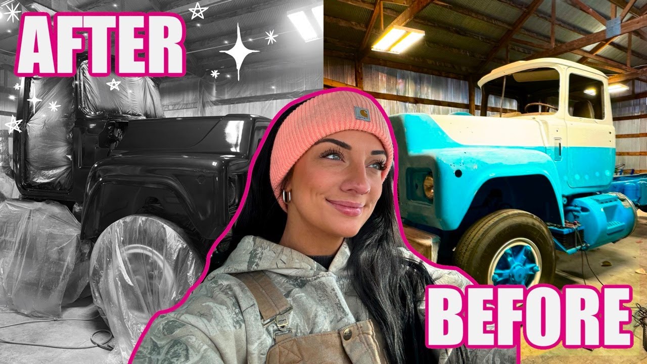 Painting a 41 year old truck!