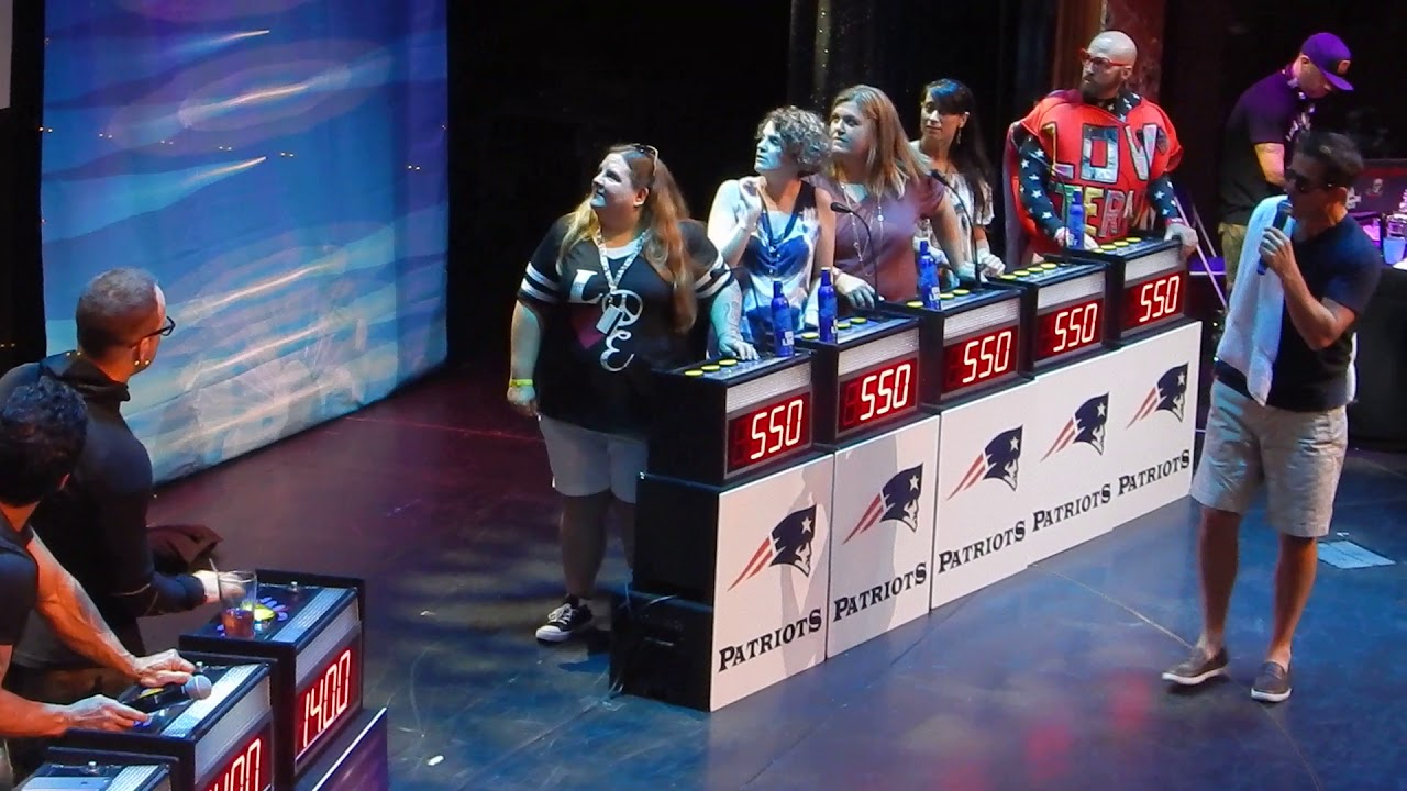 NKOTB Cruise 2017 - Group B Game Show - Clip