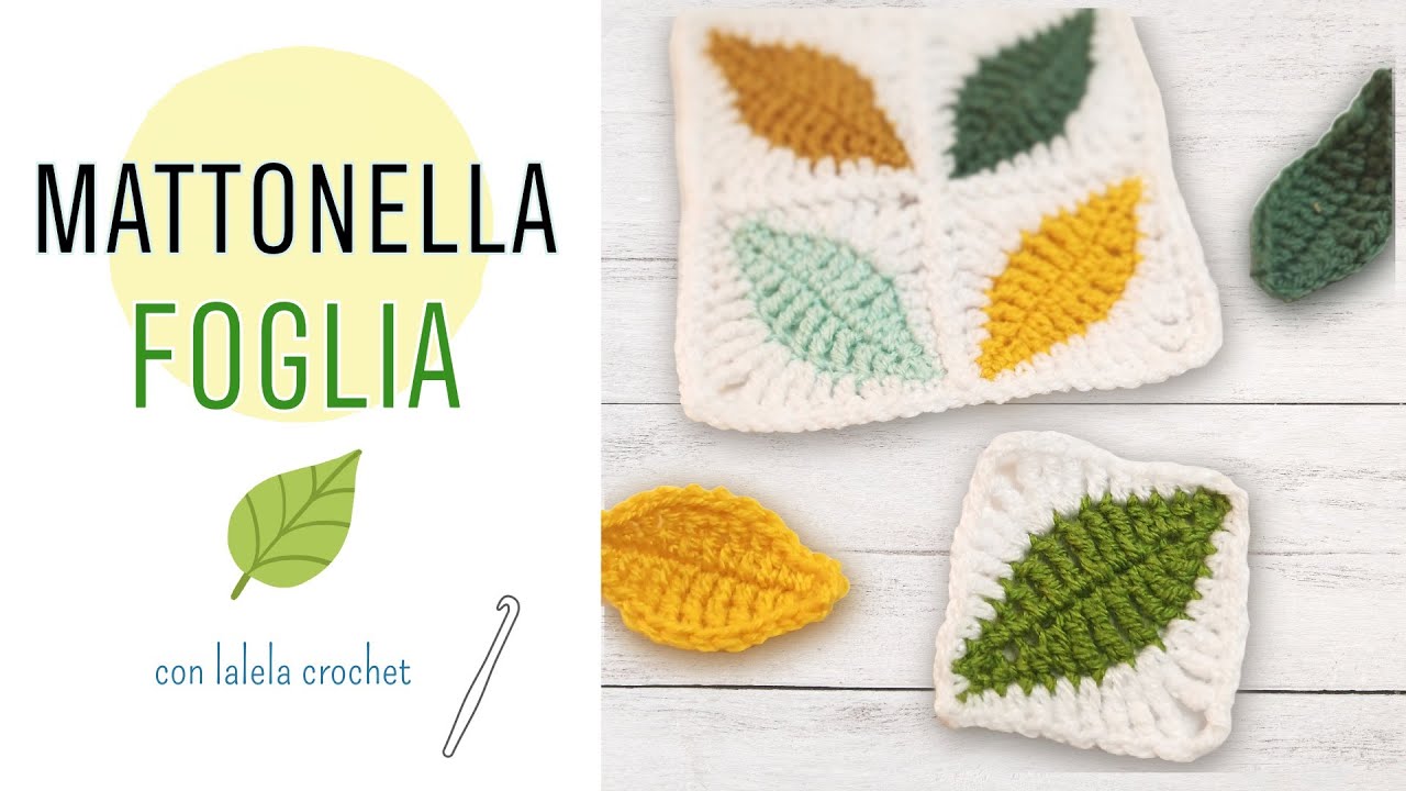 COME FARE LA MATTONELLA FOGLIA - UN MINI TESORO -