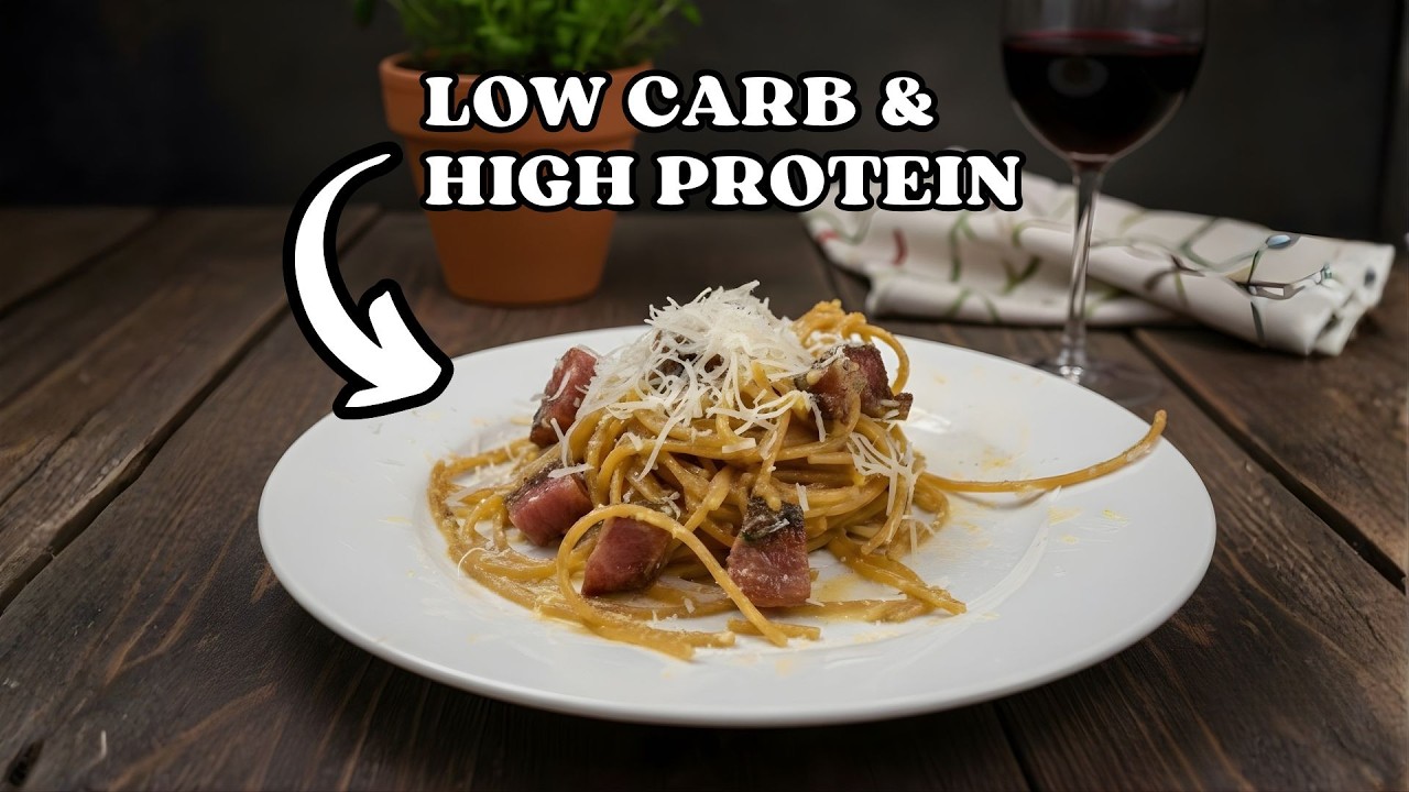 How to Cook High Protein Carbonara Step by Step | Easy Creamy Pasta
