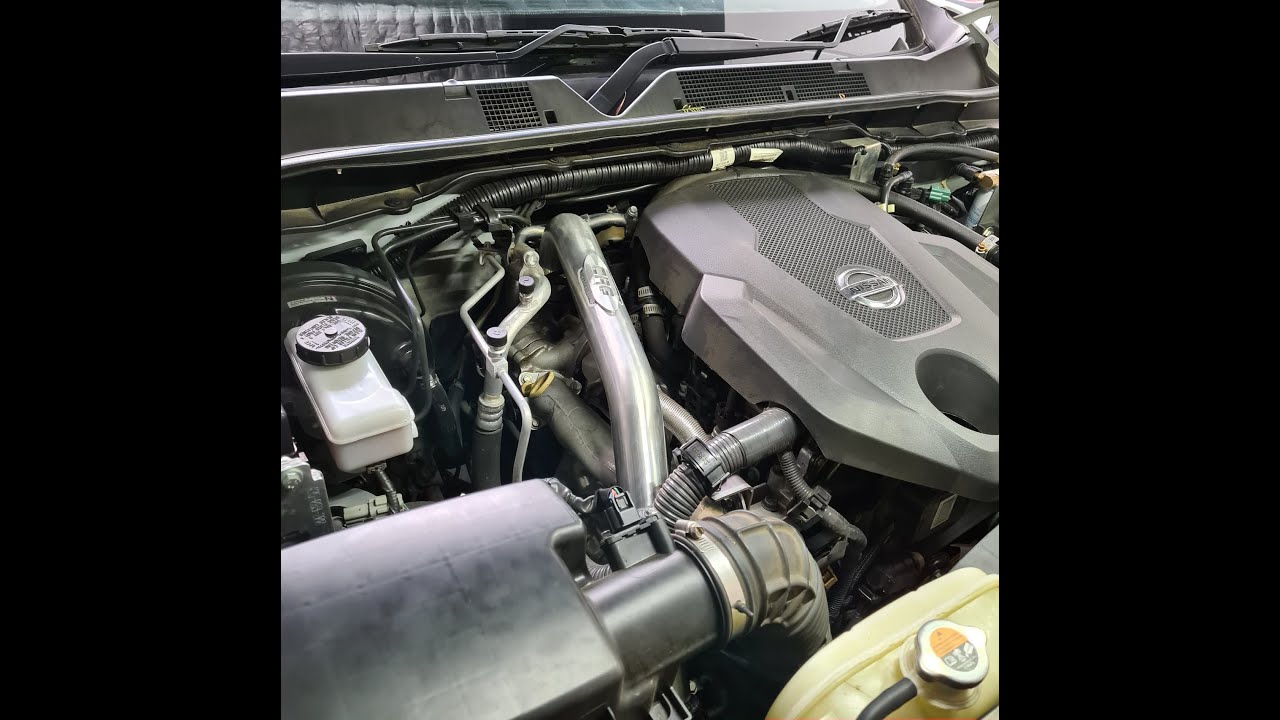 CRG Diesel Tuning Navara NP300 Hot Pipe Install