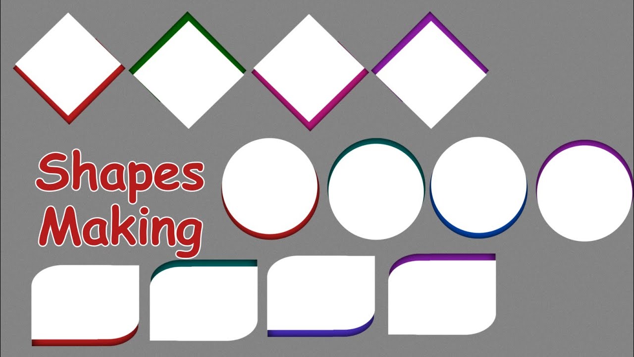 How to design different shapes in Pixellab? | Shapes Making in Pixellab | PixelLab tricks | 2021