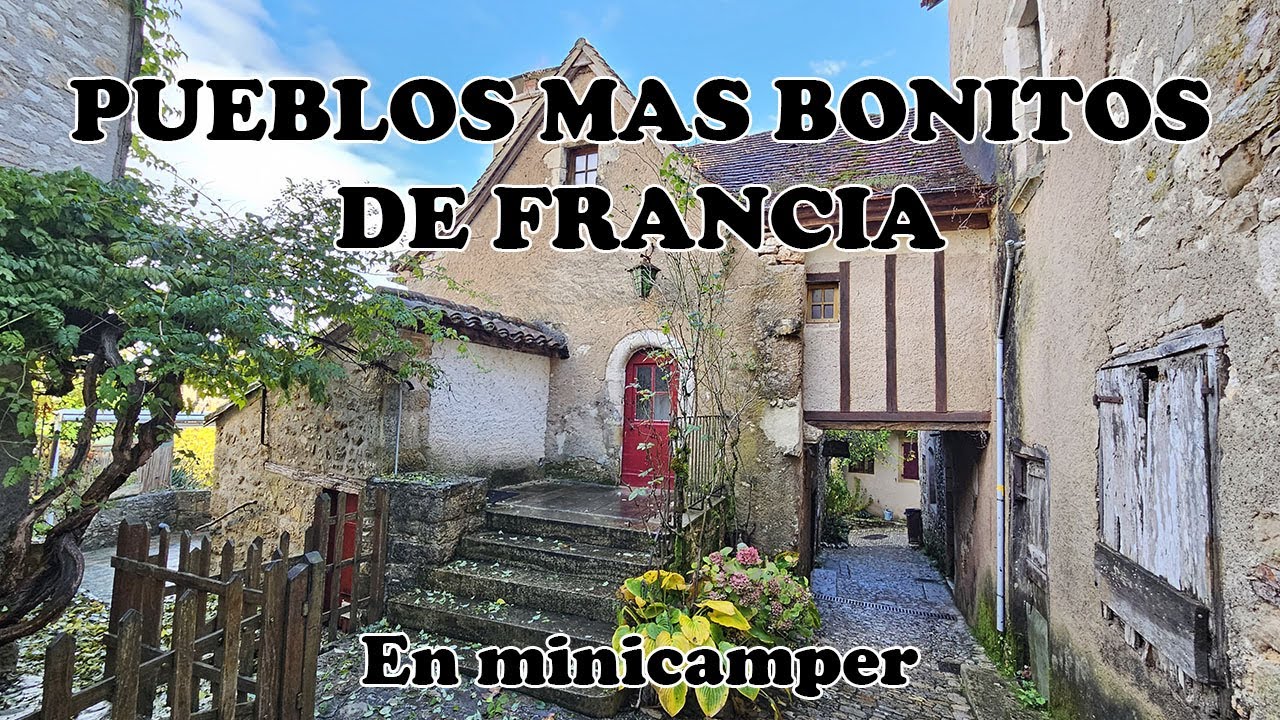 Que pueblos visitar en el Lot viajando en mini camper.