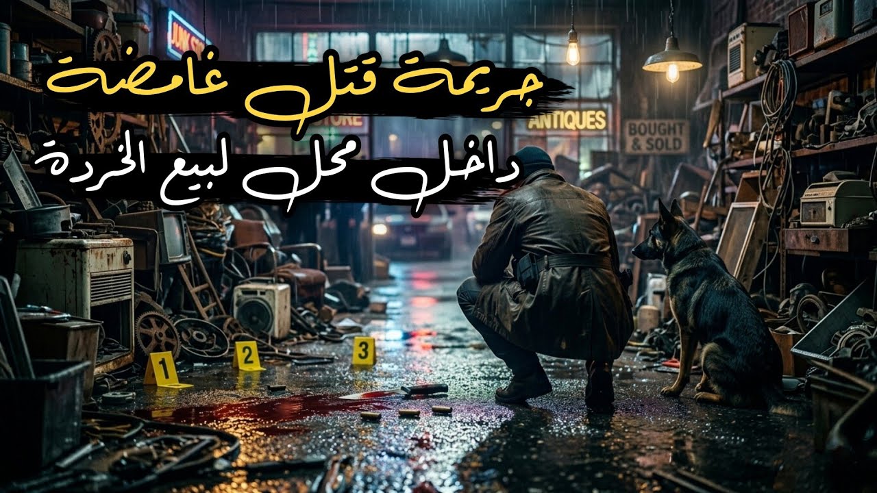 192 _ جر..يمة قت...ل غامضة داخل محل لبيع الخردة