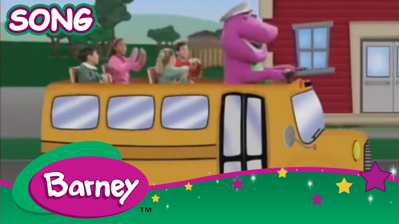 Barney - Колеса на шины Song (30 минут!)