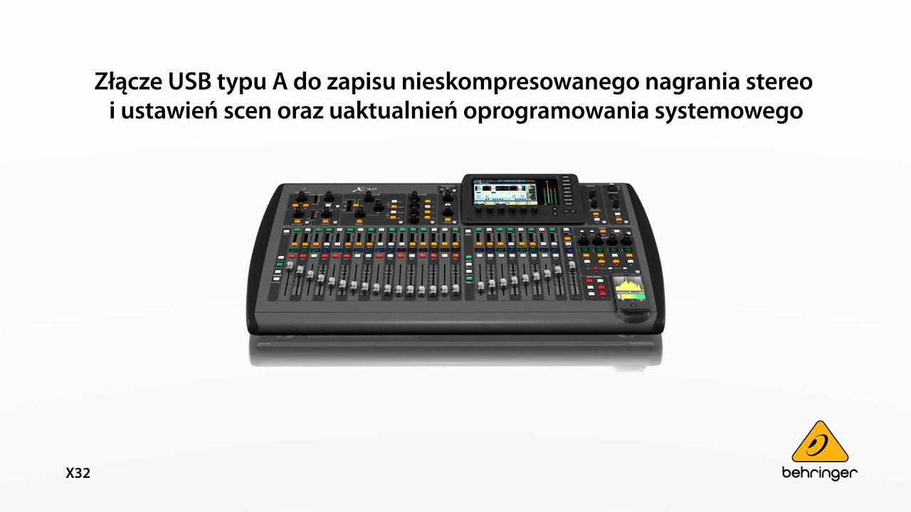 CYFROWA KONSOLETA BEHRINGER X32
