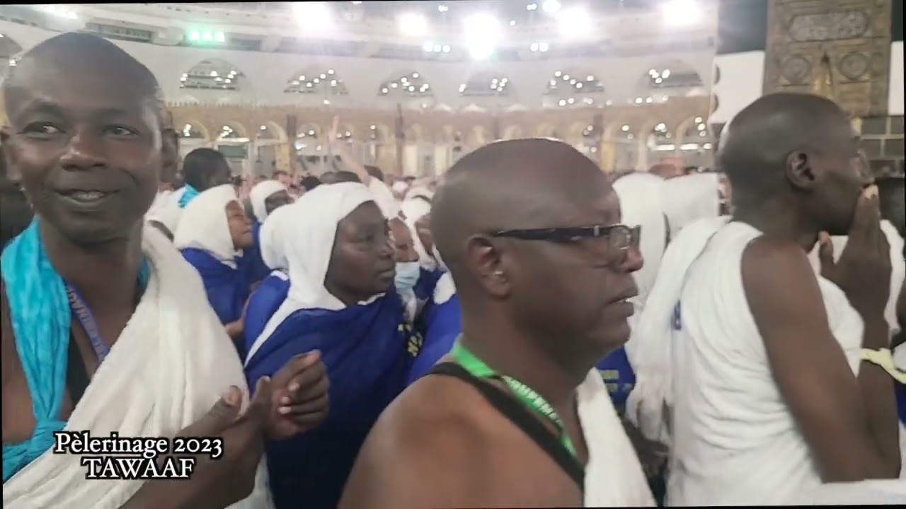 Pèlerinage à la Mecque 2023 Tawaaf Kaaba et Safa Marwa