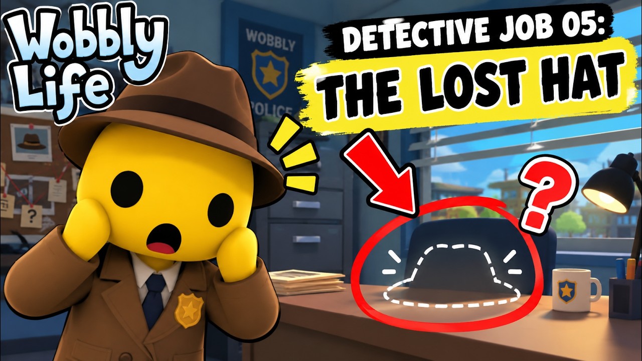 Wobblylife detective job 05: the lost hat