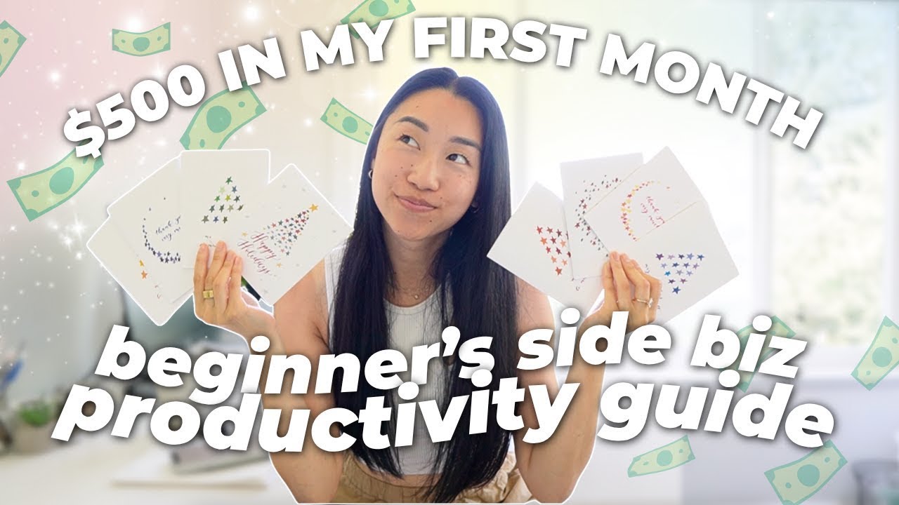 How to turn 1 hour a day into $1000 monthly side income (step-by-step!)