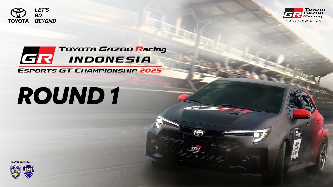 TOYOTA GAZOO RACING INDONESIA ESPORTS GT CHAMPIONSHIP 2025 - ROUND 1