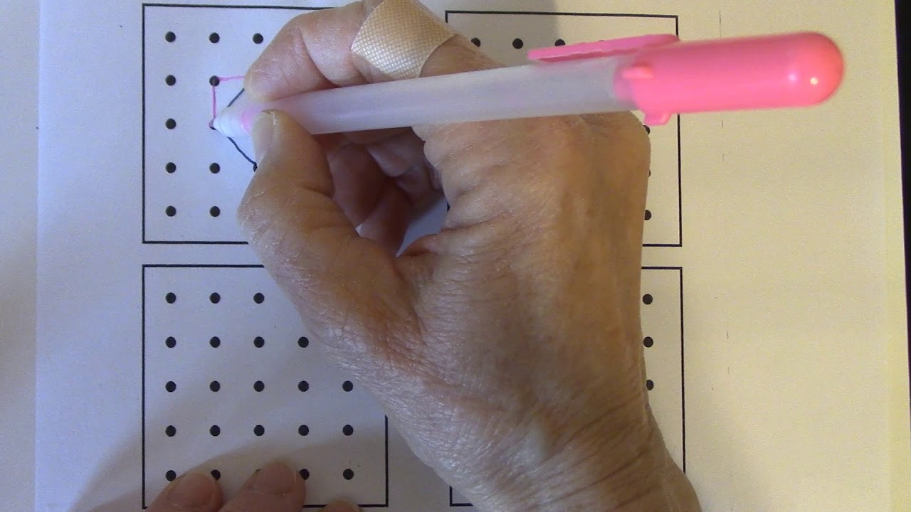 Squares and square roots on a geoboard