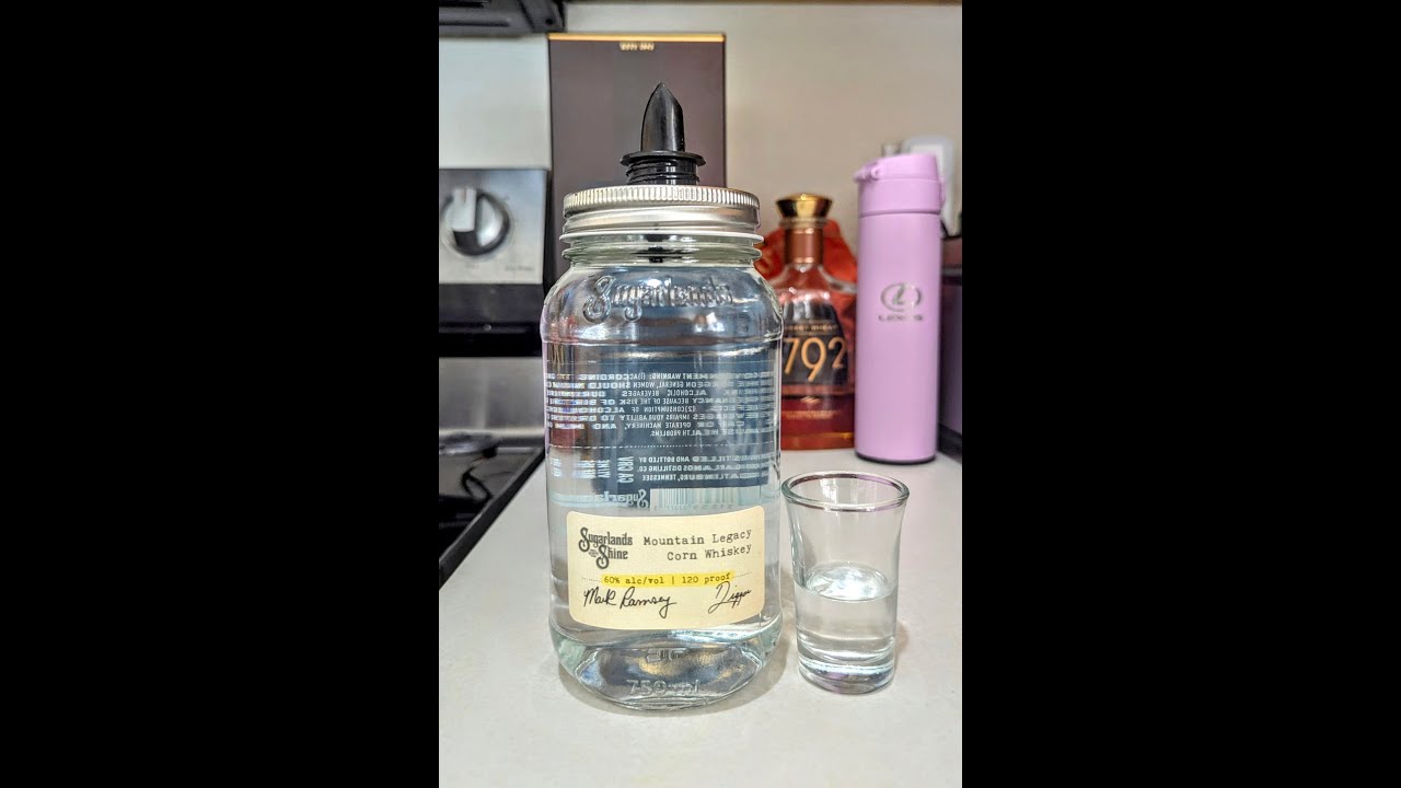 Mark & Diggers Sugerland Mountain Legacy Corn Whiskey (120 Proof) HOT? SWEET? SMOOTH? WHISKEY REVIEW