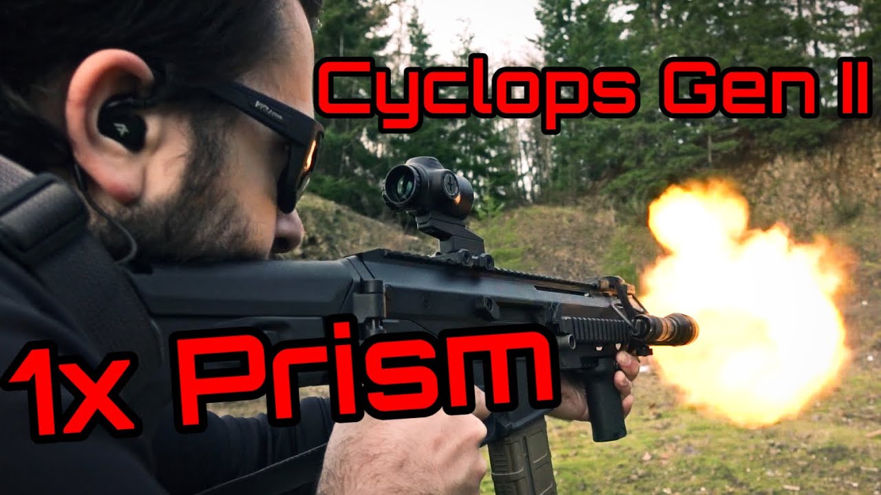 Primary Arms SLX 1x Prism W/ Gen 2 ACSS Cyclops Reticle - The Best CQB Micro Prism Currently