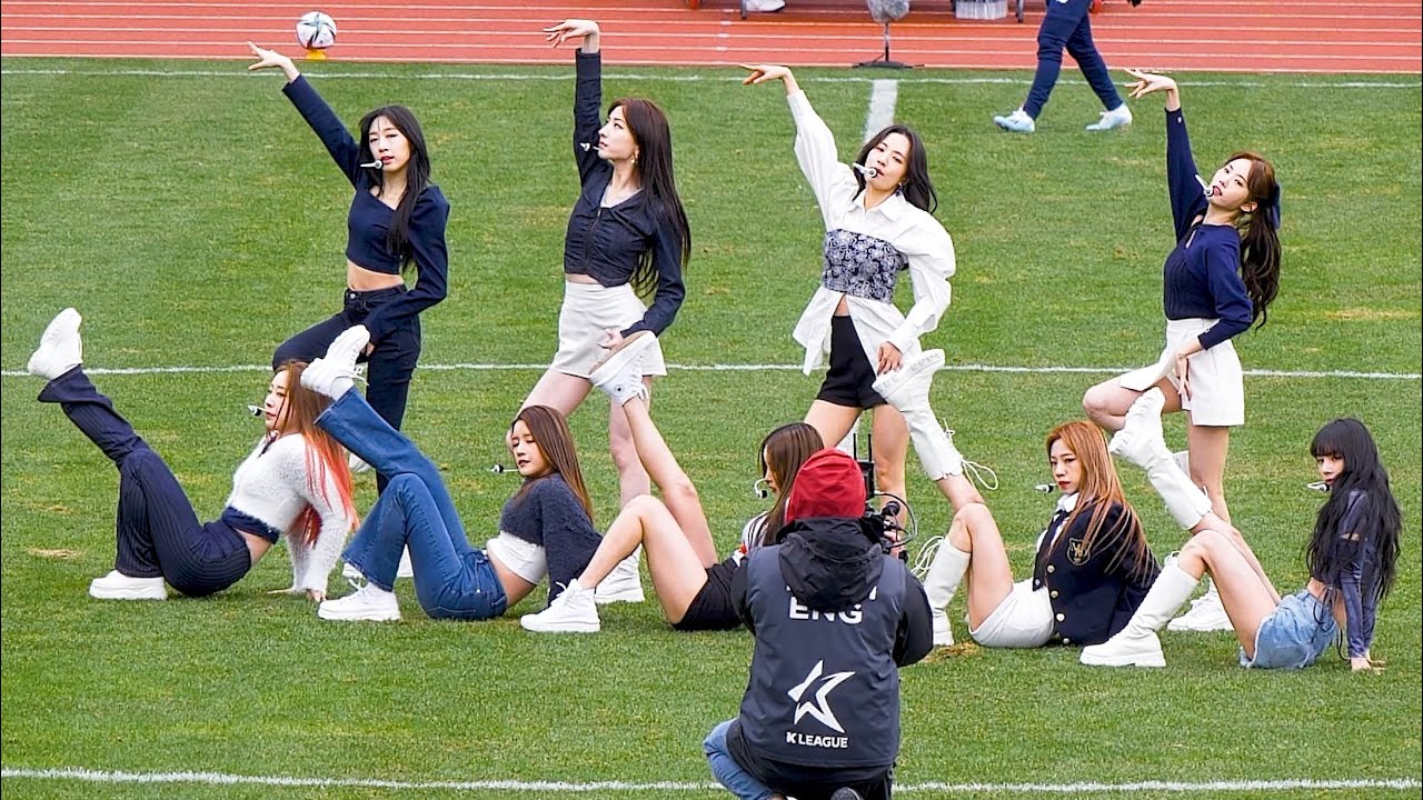 220319 우주소녀 WJSN '이루리 As You Wish' 4K 60P 직캠 @서울 이랜드FC 개막전 by DaftTaengk