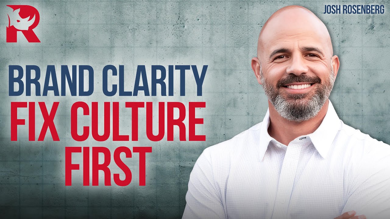 The Brand Alignment Trap: Why Marketing Fails Without Internal Clarity | Josh Rosenberg