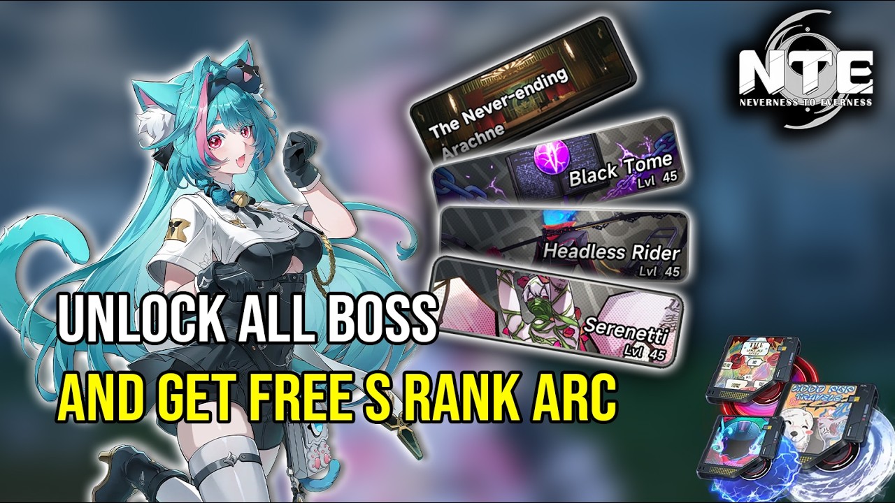 How To Unlock Every BOSSES (Neverness to Everness)