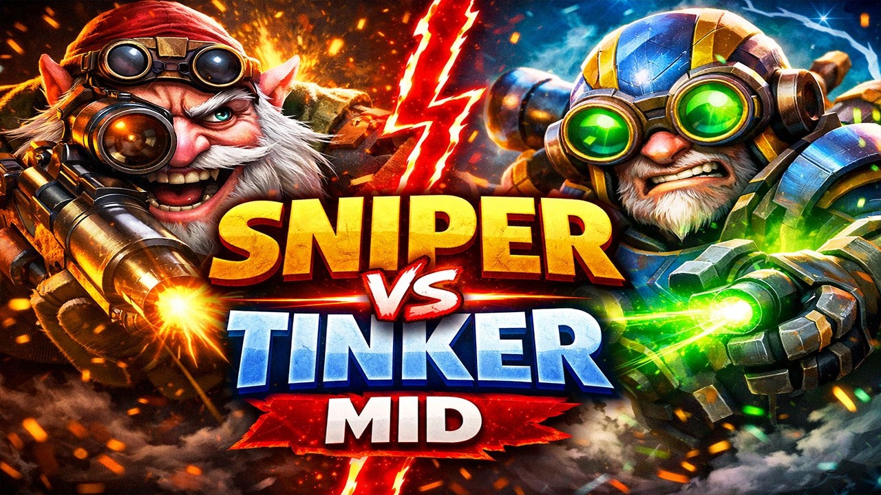 The Secret Reason Pros Pick Sniper vs Tinker