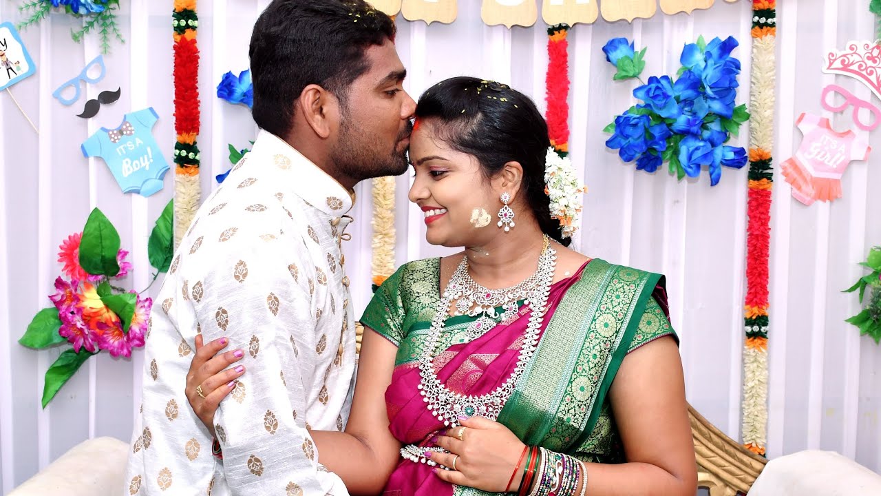 Na Seemantham 🤰showered with Love❤️Blessings🙌 #babyshower #6thMay2022 #traditional #viral #india #yt