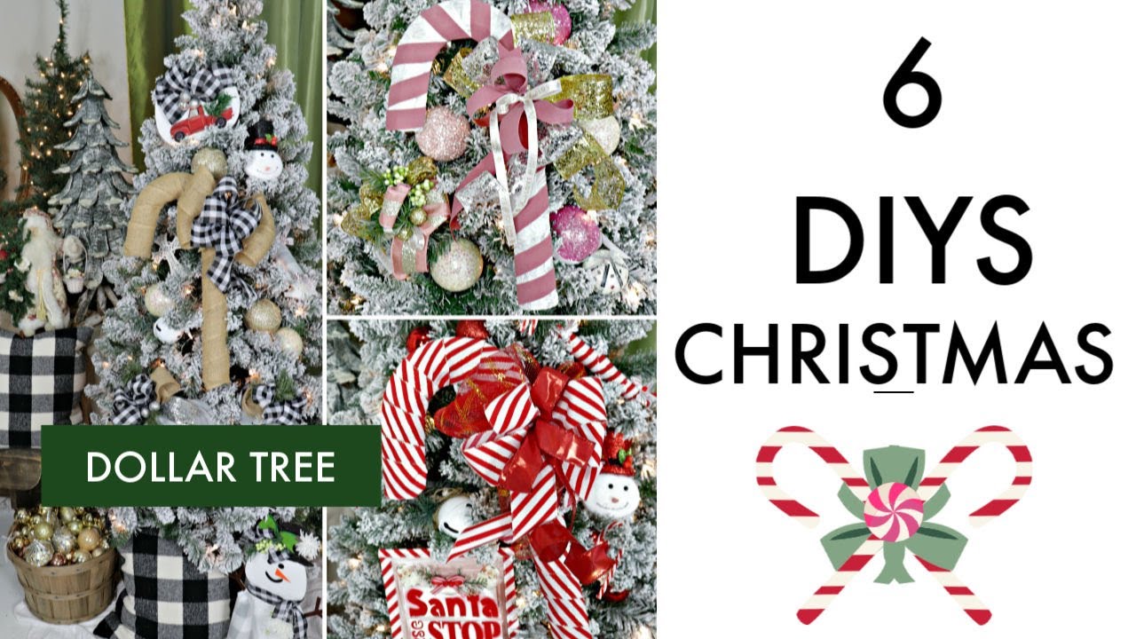 🎄6 DIY DOLLAR TREE CHRISTMAS DECOR CRAFTS 2019 🎄"I Love Christmas" ep 7 Olivia's Romantic Home DIY