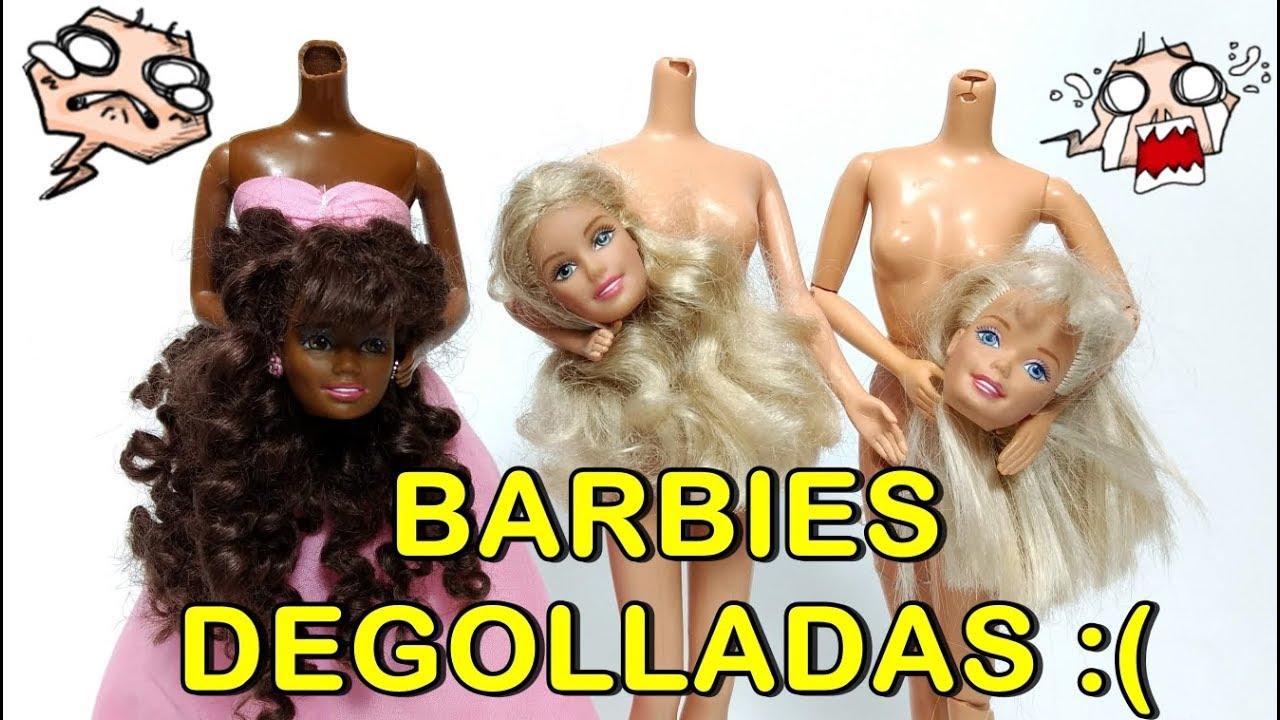 CÓMO REPARAR LOS CUELLOS ROTOS DE LAS MUÑECAS BARBIE - TUTORIAL