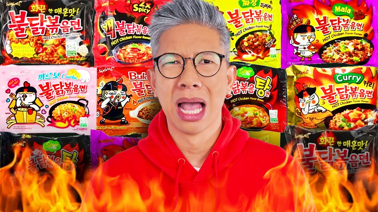 KITA COBA SAMYANG SEMUA RASA!!