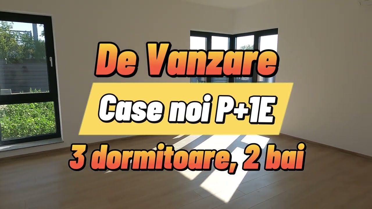 Case noi P+1E, zona Hudum!