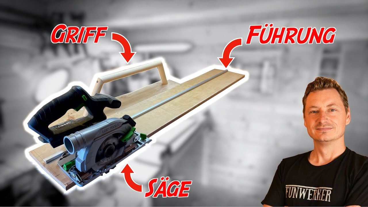 SUPER Werkstatt Helfer SELBER MACHEN! Für meine HandKREISSÄGE selber baue #diy #circular #saw