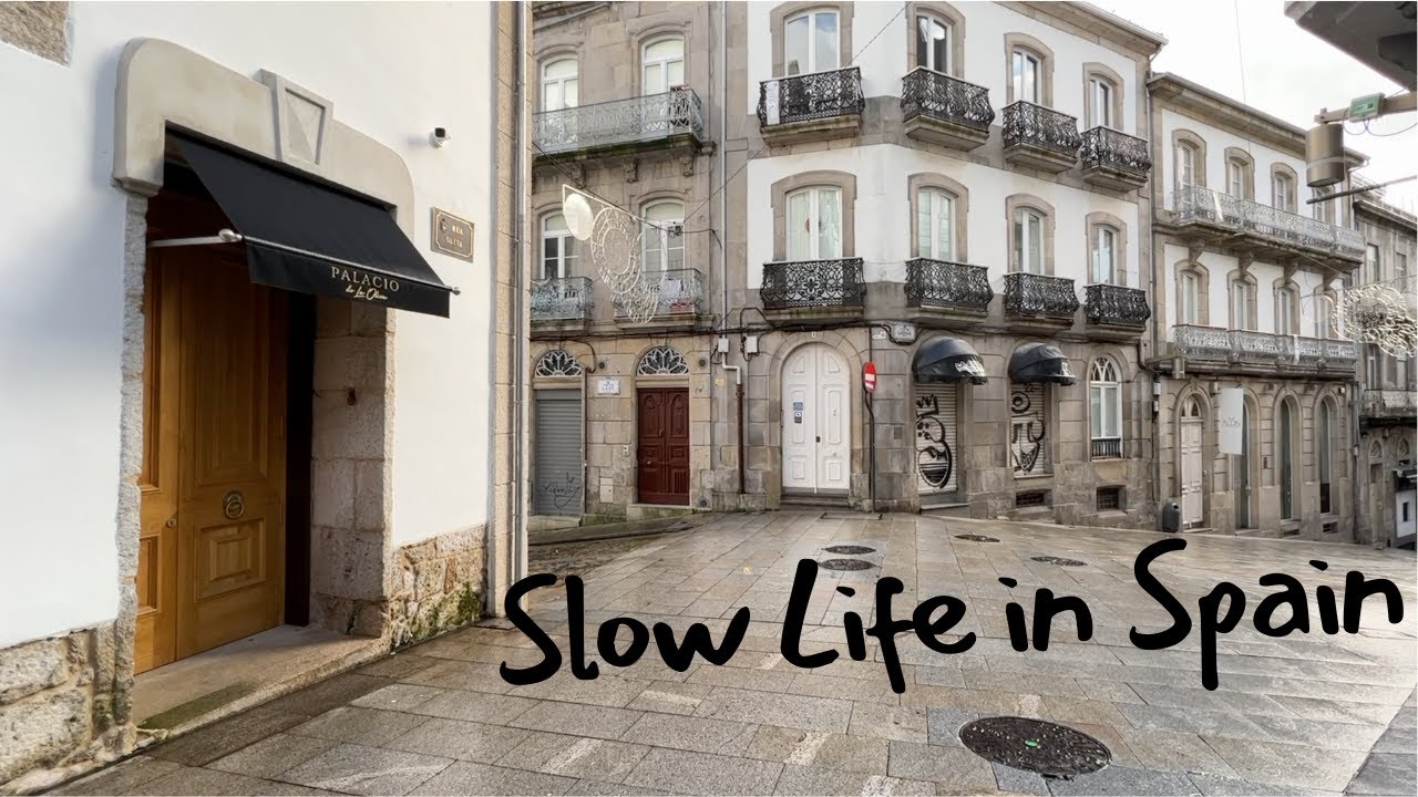Spain Vlog:Walking tour in Vigo Spain,Exploring slow life in Spain