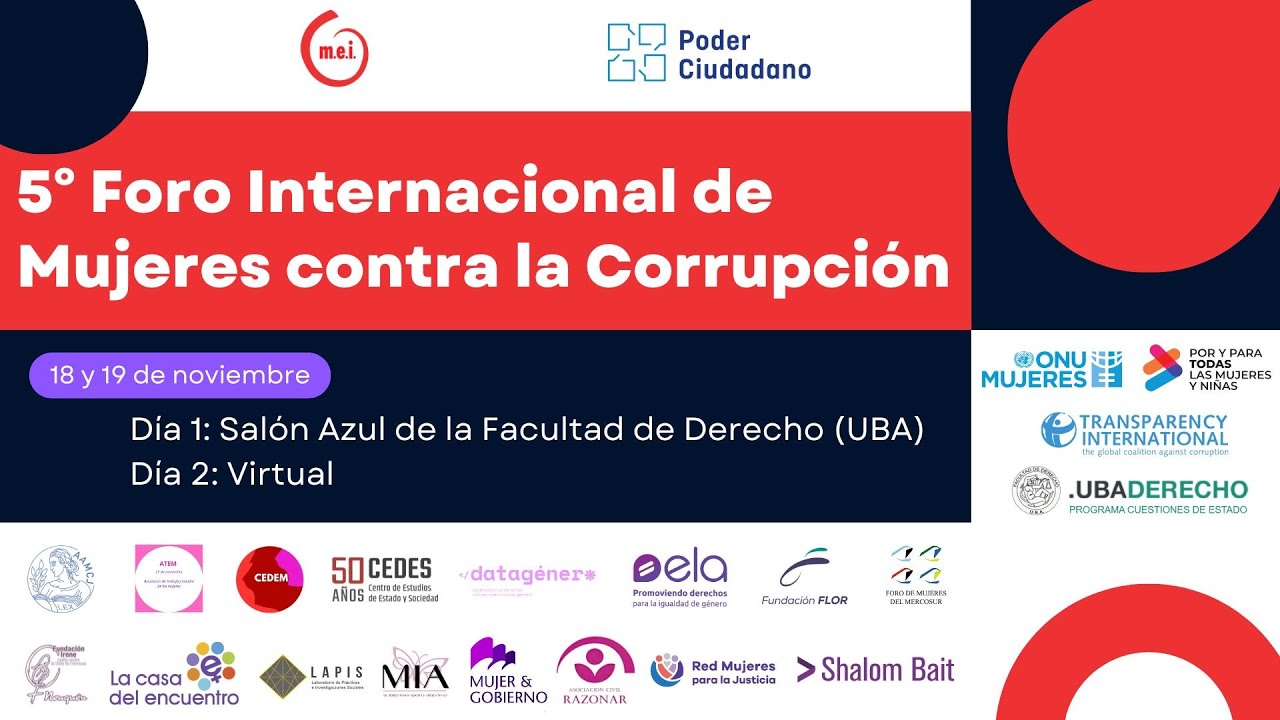 Día 1 completo - 5to Foro Internacional de Mujeres contra la Corrupción