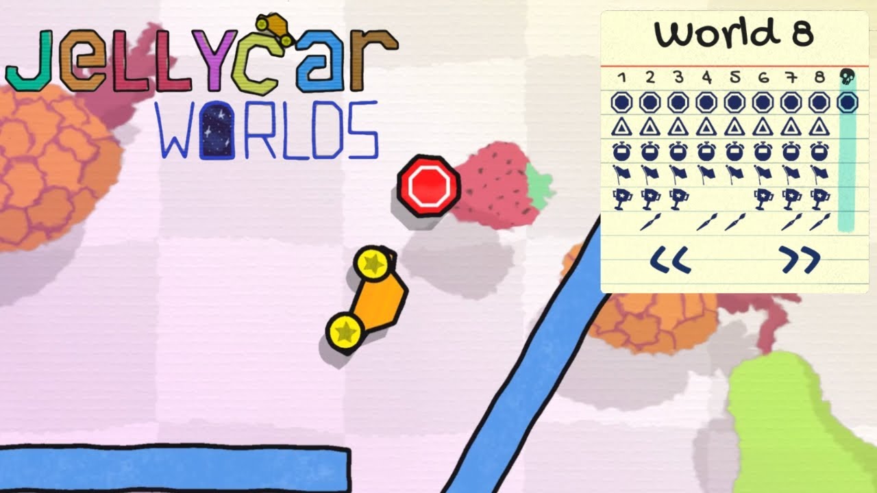 JellyCar Worlds: World 8 