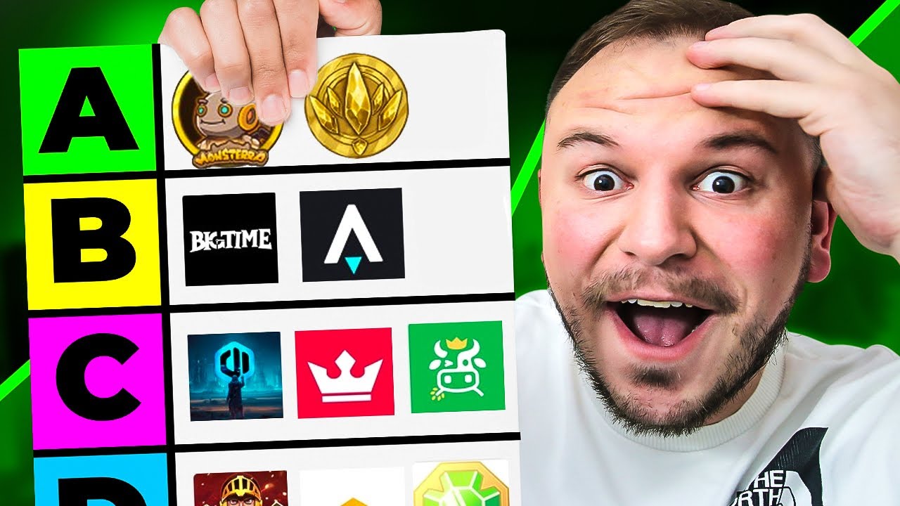 TOP 10 Play to Earn Crypto Games 2023 TIER LIST Ep 2