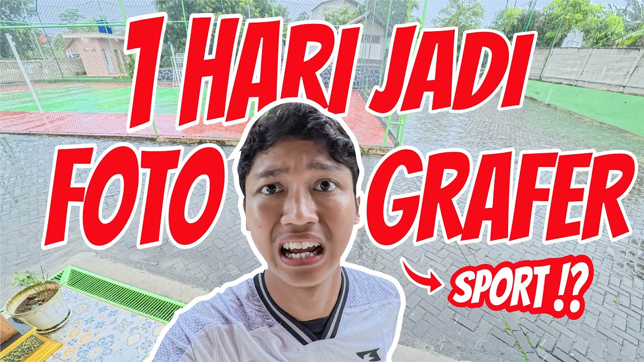 1 HARI JADI FOTOGRAFER SPORT! KEHUJANAN DITRAKTIR MAKAN LIWETAN DI KANSAS MINISOCCER!