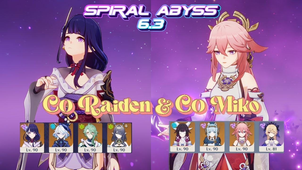 premium AFK team is here LMAOOOO | Genshin Impact 6.3 Luna 4 Spiral Abyss Floor 12 36 Stars #eimiko