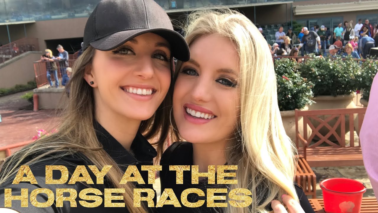 Day at the Horse Races-SHE WON!