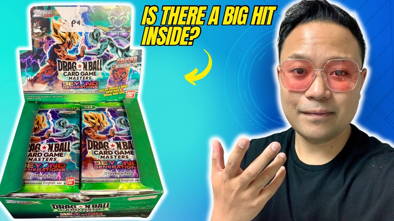 No One Wanted This, So…Let's Rip It Open! Dragon Ball Super Masters Beyond Generations Box