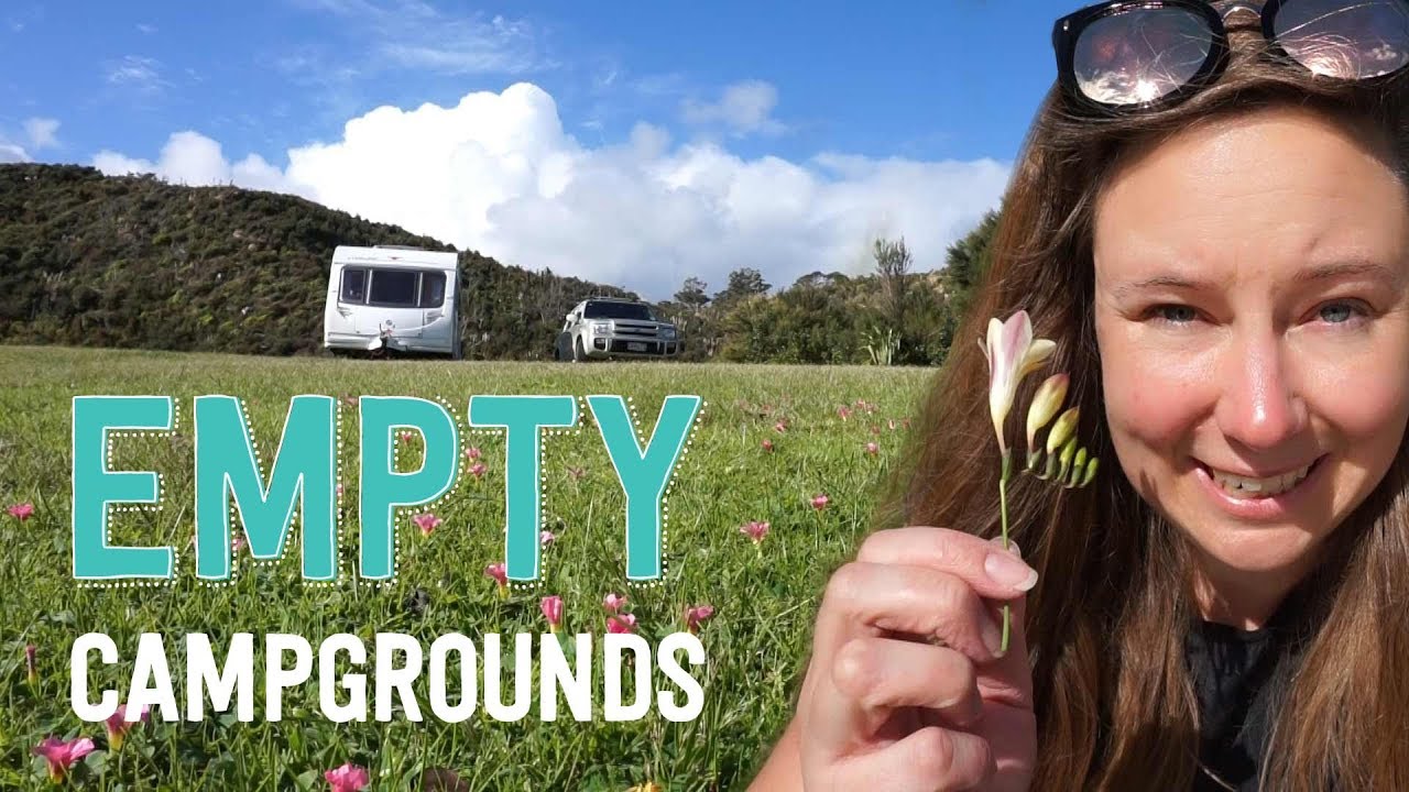 RVing At Empty Winter Campgrounds | Kai Iwi Lakes, New Zealand