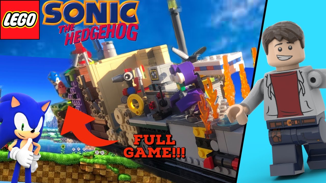 I built the first Sonic game with LEGO!(BPSep75)
