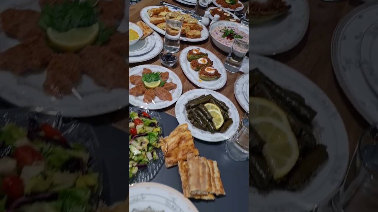 &Ouml;rnek Misafir Sofrası ❤️🥰 Neler Var Neler 🤩💫
