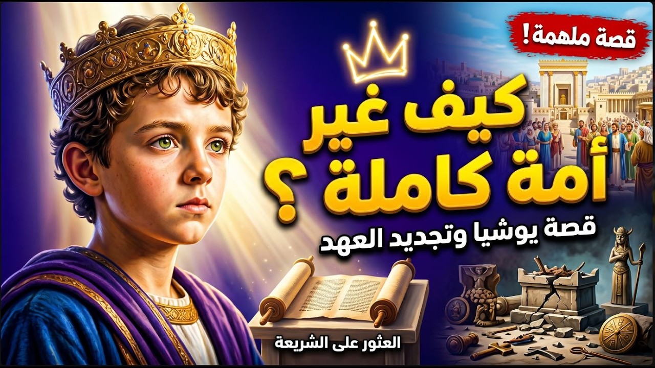 الملك يوشيا – أبونا داود لمعي    |   الملك يوشيا  أصغر ملوك الكتاب المقدس