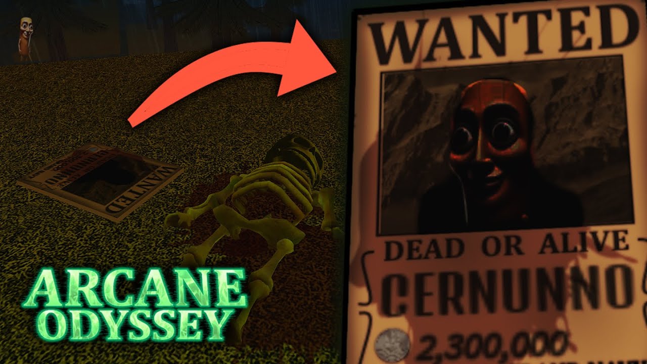 CERNUNNO is a DEMON... (Arcane Odyssey Lore)